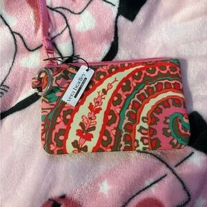 Vera Bradley Multicolor Paisley Wristlet